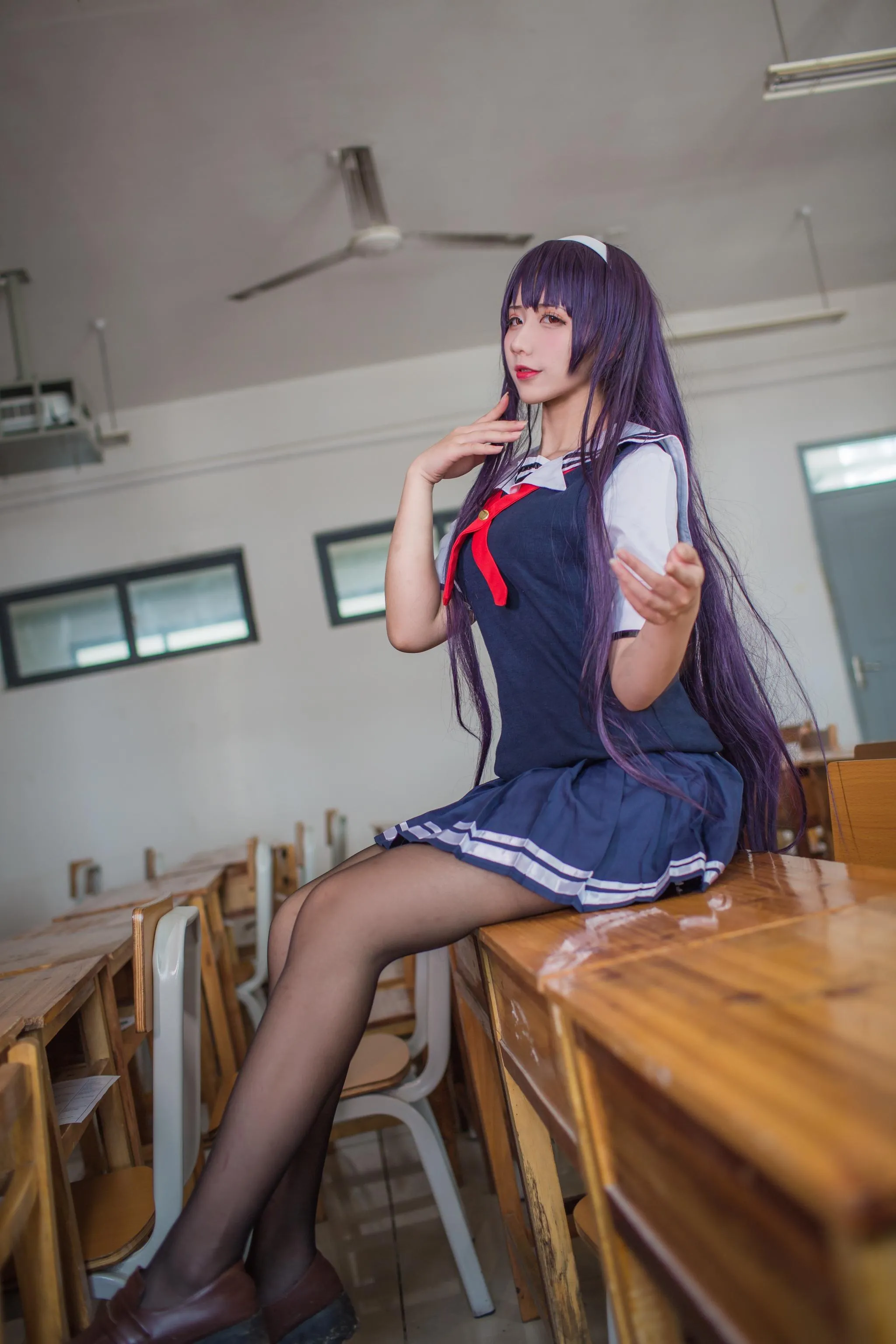 NO.44 九曲Jean-霞之丘诗羽夏季校服 [40P]插图9